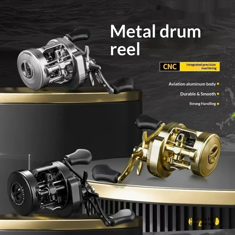 Trolling Reel - Рыболовная катушка Korkmas S300, цельнометаллическая, с