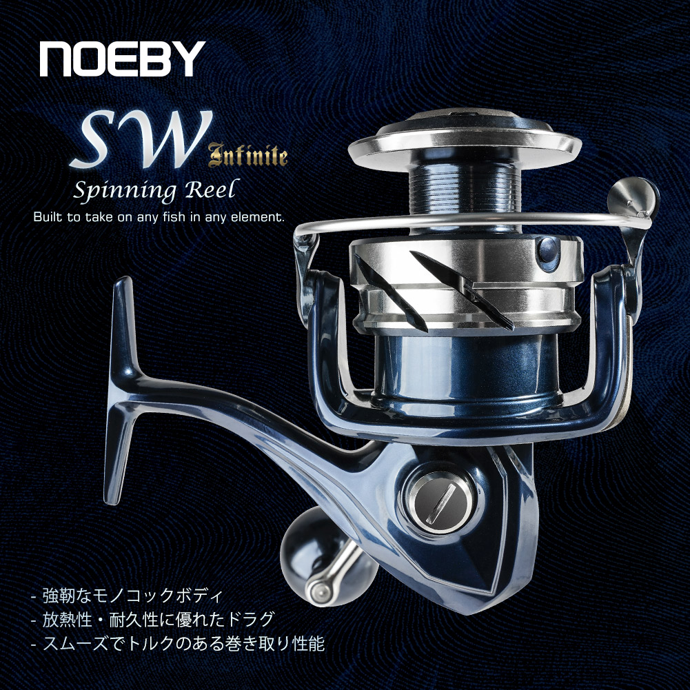 Спиннинговая катушка Noeby Max – обзор и цена Surf Reel